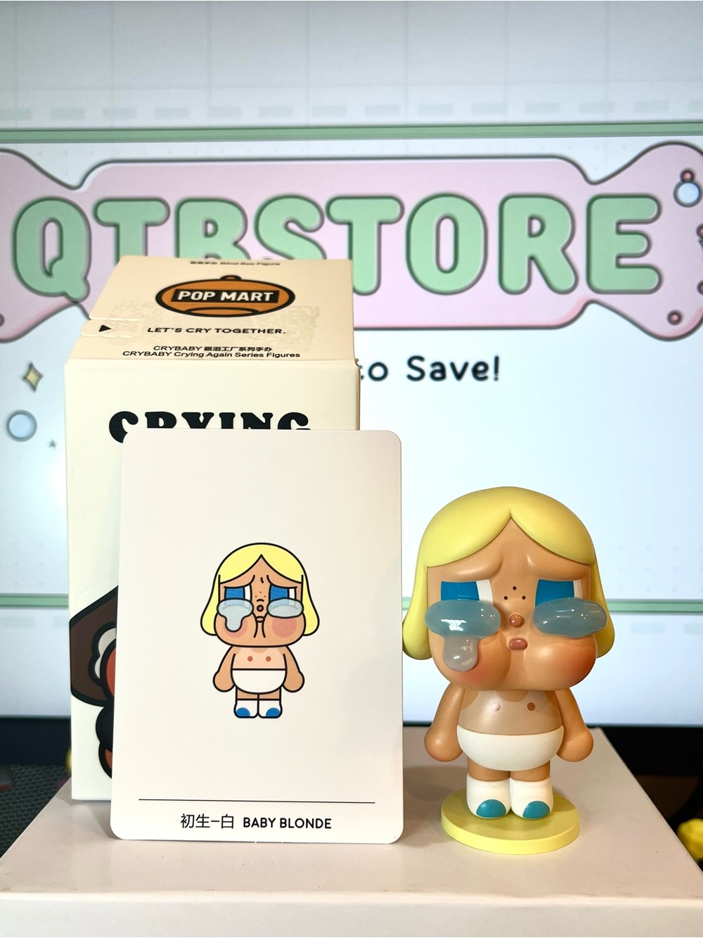 Pop Mart Cry Baby - Baby Blonde